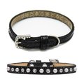 Mansbestfriend Pearl & Jewel Puppy Ice Cream CollarBlack Size 8 MA939759